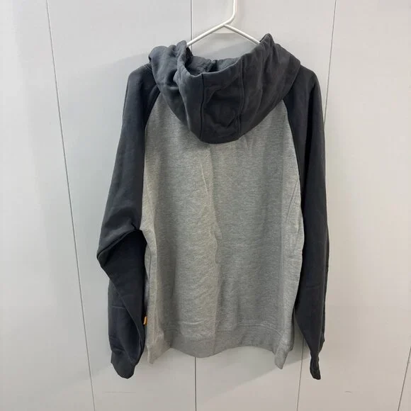 DeWalt Hoodie Large Gray Logan Heavy Duty Outdoor Pullover Pocket Workwear - Picture 5 of 8